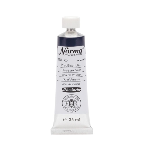 Norma oil paint 35 ml, Prussian blue (g.p. 1L= 225,42€)